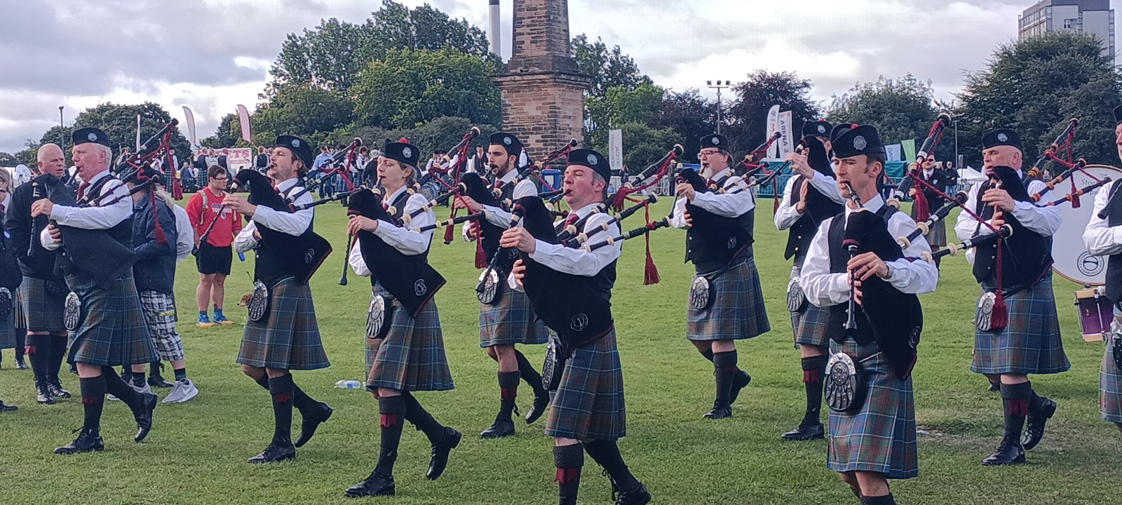 Stockbridge Pipe Band Grade 3B at the World Pipe Band Championships 2026